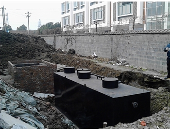高端住宅小区地埋式生活污水处理设备